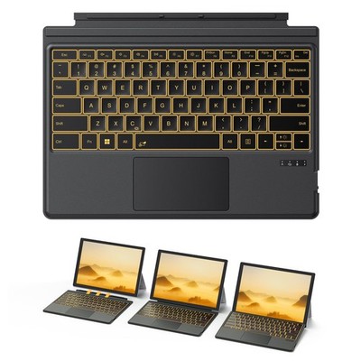 TECURS Bluetooth Keyboard for Surface Pro 7/7+/6/5/4/3 (12.3 inch), Wireless