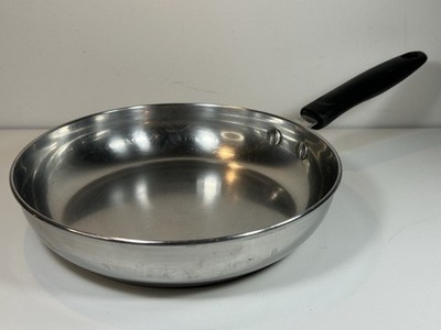 Altiva Frying Pan Pot 18/10 Stainless Steel 9.5in Indonesia NO Lid