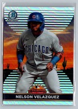 2022 Bowman Chrome #AFLS-1 Nelson Velazquez 2021 AFL Fall Stars
