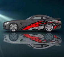 Japanese Inspired Flame Racing Car Decals Side Decal Both Side Jdm Vinyl Japanese Inspired Flame Racing Car Decals Side Decal Both Side Jdm Vinyl