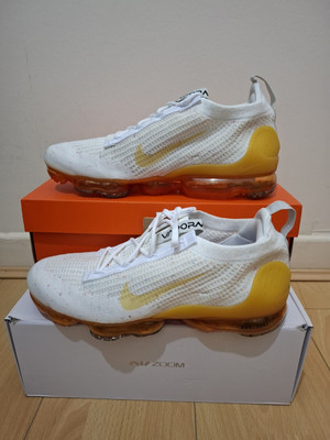 Neu Nike Air Vapormax 2021 Flyknit SE M Frank Ruby Herren UK Größe 9 EU 44