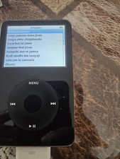 2006 Apple iPod 80 GB MP3 Player - 5.5 Generation - Black