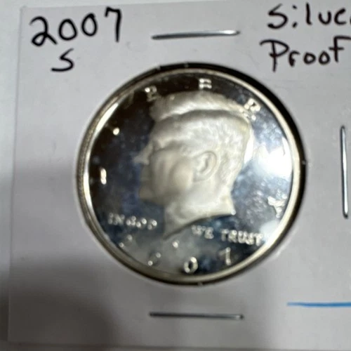 2007 S Kennedy Half Dollar Silver Proof Uncirculated San Francisco 50C