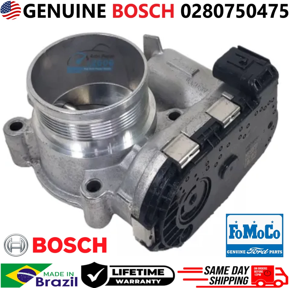 Carrocería de acelerador Bosch Fomoco original para Ford 2011-2019, 0280750475, 7S7G9F991B7A Foto 4 de 4