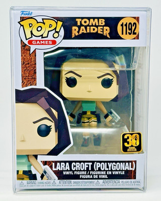 Funko Pop! Tomb Raider: 30 Years - Lara Croft (Polygon) #1192 w/ Protector - New