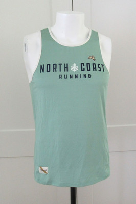 NEW Tracksmith Men North Coast Running Twilight Tank sz S