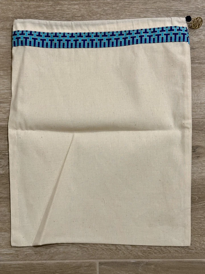 Bolsas antipolvo para zapatos con cordón con logotipo de TORY BURCH • Juego de 2 NUEVAS/sin usar 12”x14,5” cada una Foto 4 de 4