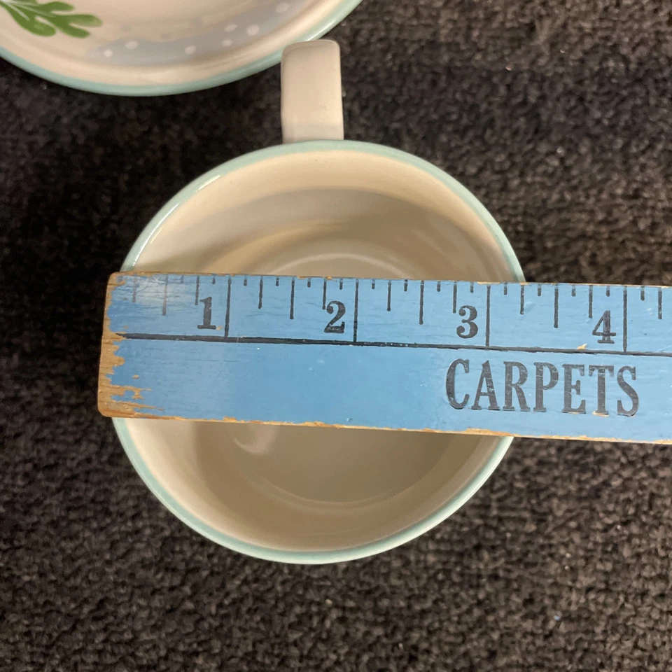 Taza y platillo de té/café de pescado Studio Nova Barrier Reef Y 2310 de colección náutico usado en excelente estado Foto 4 de 4