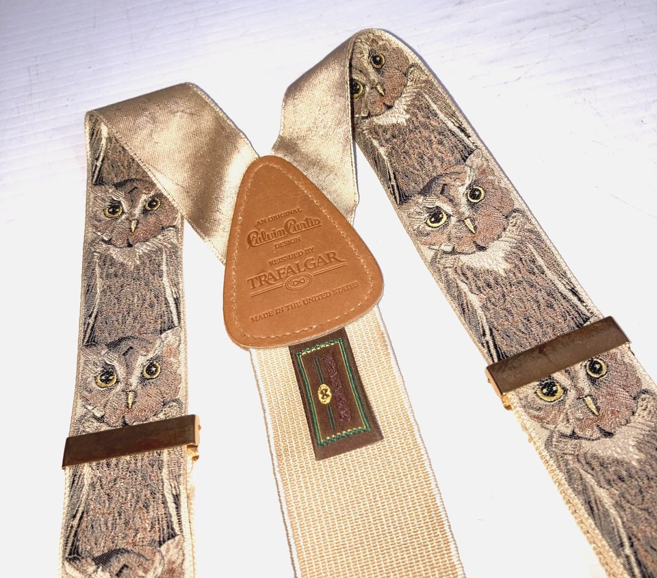 Tirantes Trafalgar Calvin Curtis Limited tirantes seda búho Foto 2 de 4