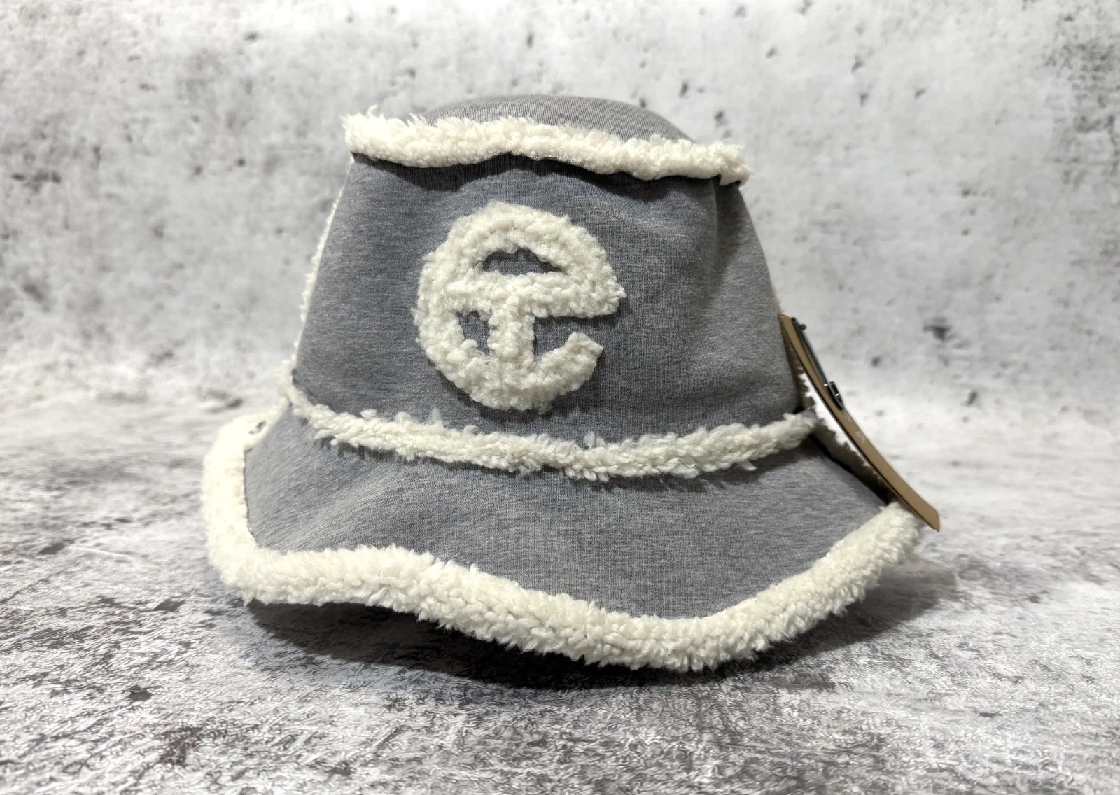 UGG X Telfar Fleece Bucket Hat GRAY LXL