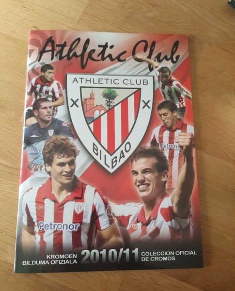 COLECCIÓN ATHLETIC CLUB BILBAO 2010-2011 COMPLETA SIN PEGAR + ALBUM PLANCHA