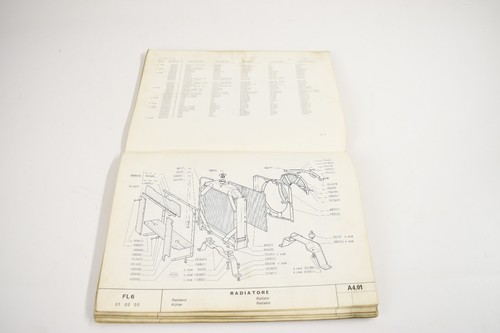 Trattore Pala Cingolata Fiat FL6 Catalogo Parti di Ricambio CR1 - Imagen 3 de 3