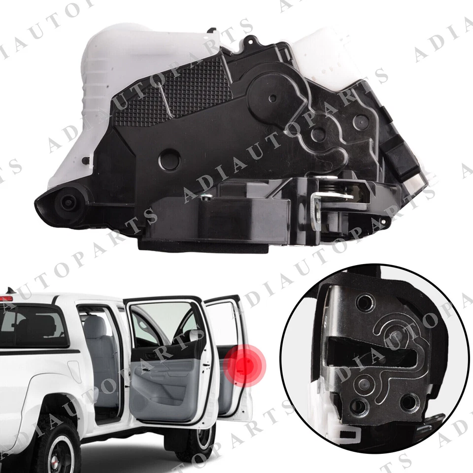 Actuador de cerradura de puerta delantera derecha para Toyota Tacoma Avalon Prius Yaris 2005-15 Foto 3 de 4