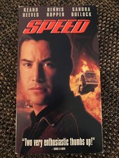 Speed (VHS, 1996) Keanu Reeves, Sandra Bullock, Dennis Hopper