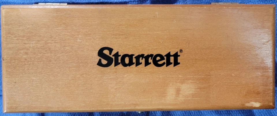 Starrett No. 359 bevel protractor 7" blade, very clean, nice case - Image 4 of 4