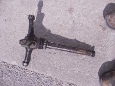 Oliver 60 Tractor Original Frontend Front Spindle Shaft W/ Hub Nuts