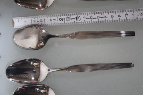 Robbe & Berking Versilbert Besteck 42 Teilig 90er 1692g - Picture 7 of 12