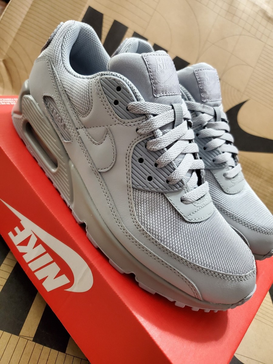 Nike Air Max 90 'Triple Grey' CN8490-001 Men's Size 9.5 Women's