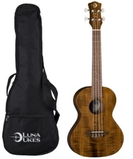 Luna UKE ACT Uke Flamed Acacia Tenor Ukulele