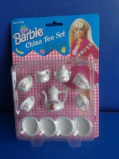 1992 BARBIE CHINA TEA SET- CHILTON TOYS- NRFP