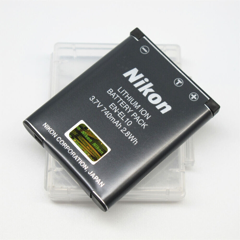 For Nikon EN-EL10 Battery Coolpix S60 S80 S2XX S5XX S3000 S4000
