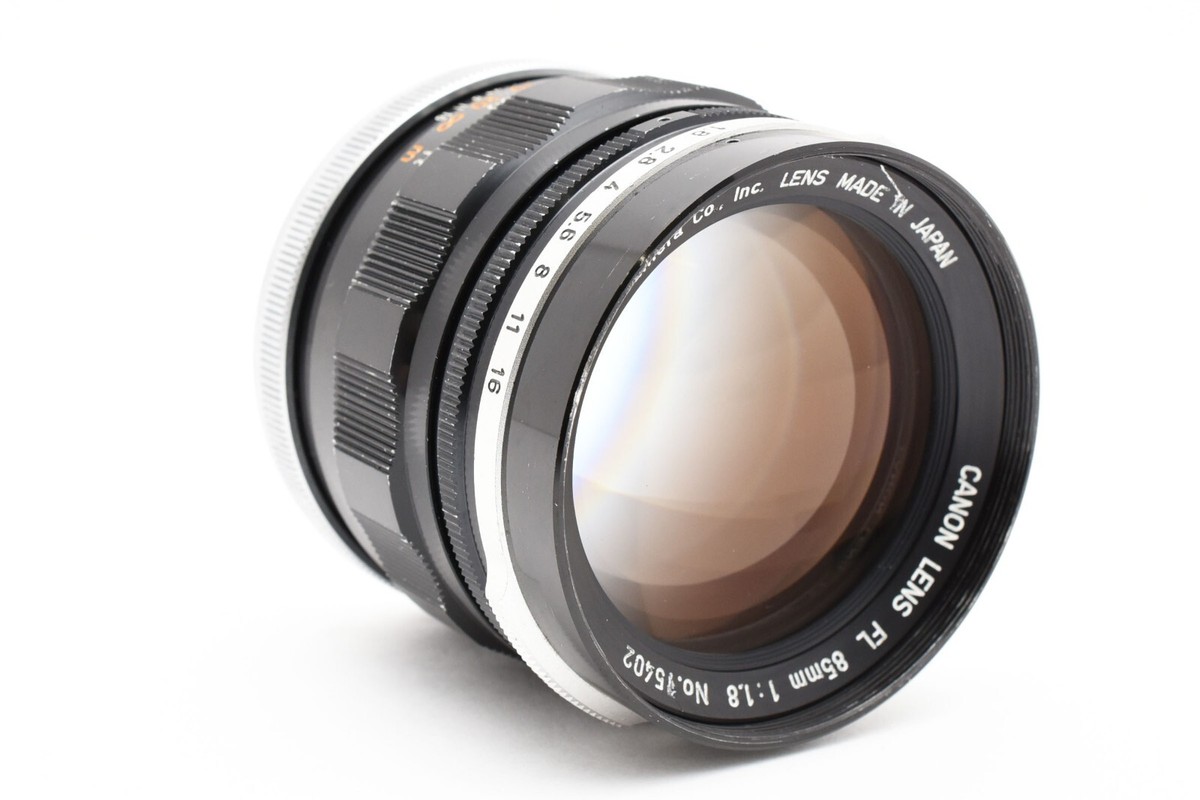 Excellent-] Canon FL 85mm f/1.8 Portrait MF Lens From Japan