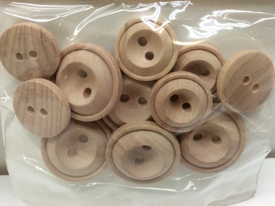 3 - Blumenthal Lansing 5500000510-A Favorite Findings Buttons Wood Buttons 9 Pkg - Image 3 of 4