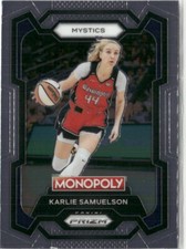 2024-25 Panini Prizm Monopoly WNBA Karlie Samuelson Washington Mystics #33