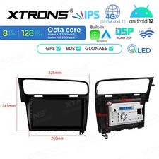 Autoradio Android 12 8/128gb Golf 7 Stereo Auto Navi GPS WIFI Comandi Volante - Miniatura 5