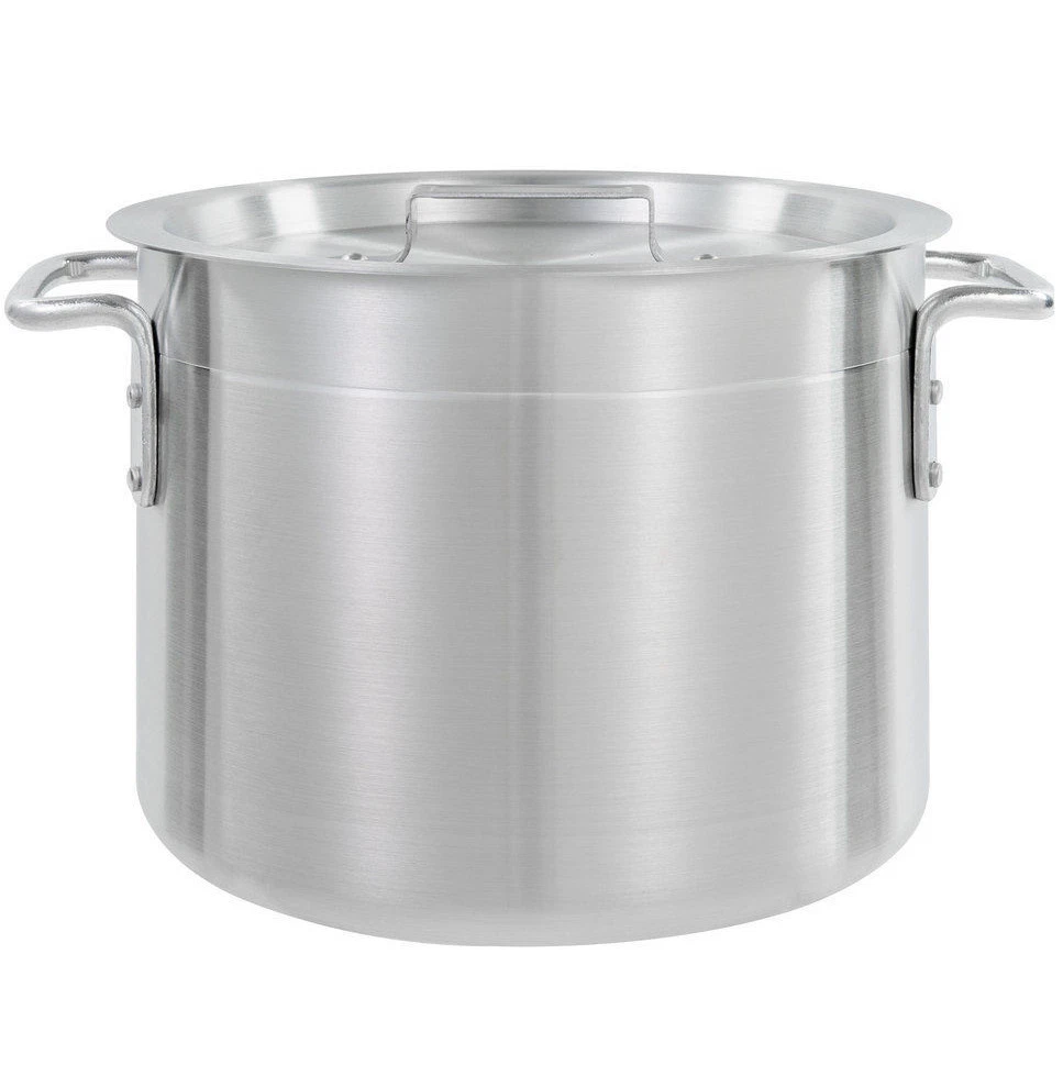 Marmite Aluminium Thunder Group 20 Qt (≈19 L) Sans Couvercle - Neuf