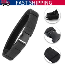 Men's Casual Tactical Military Adjustable Work Belt Quick Release Buckle Hunting