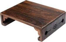 Sturdy Low Wooden Stool Multi-functional Step Stool For Kitchen Bed Office