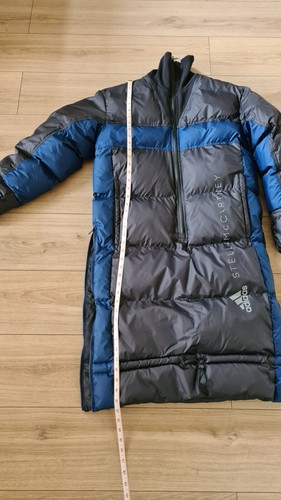 ADIDAS X STELLA MCCARTNEY STYLISH WOMENS BLACK MULTIPOCKET JACKET COAT RRP £400 - Picture 21 of 23