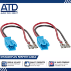 Avant Porte Arrière Adaptateur Haut Parleur 10cm 10.2cm Pour BMW 3