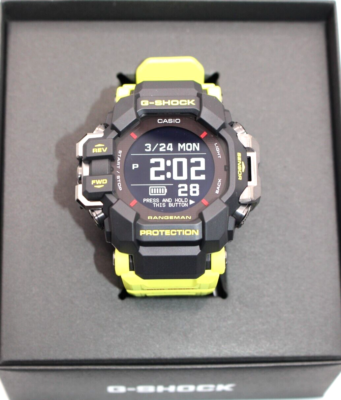 【新品未使用】CASIO G-SHOCK GPR-H1000RY-1A9JR CASIO G-SHOCK GPR-H1000RY-1A9JR Black RANGEMAN Men's Watch New in
