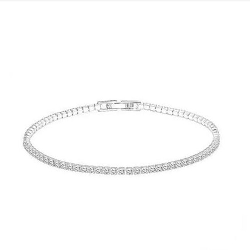 Bracciale Tennis Vero Moissanite Donna Argento Sterling 925 Regalo di Natale Nuovo - Foto 18 di 21
