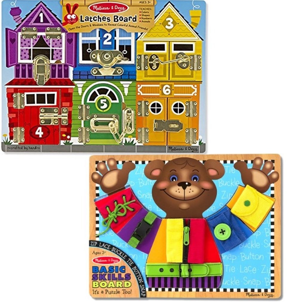 melissa and doug latches board ebay