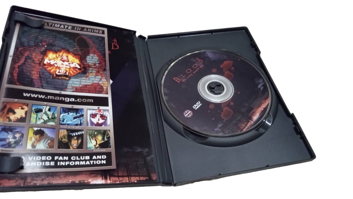 Blood: The Last Vampire (DVD, 2001) Tested Anime Free
