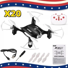 Syma X20 RC Remote Quadcopter Helicopter 3D Flip Nano Micro Auto Hovering Gifts