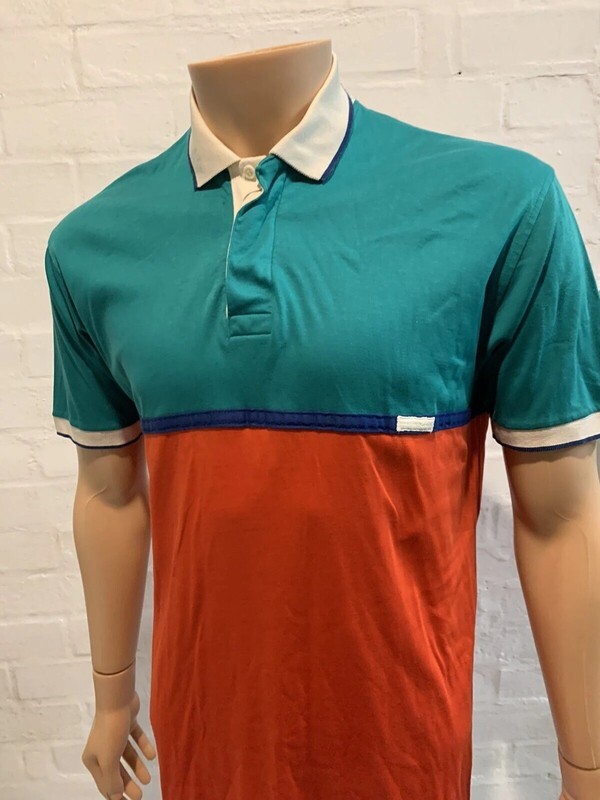 Vintage Cross Creek Sports Rugby Polo Large Mens Short Sleeve Sports Top
