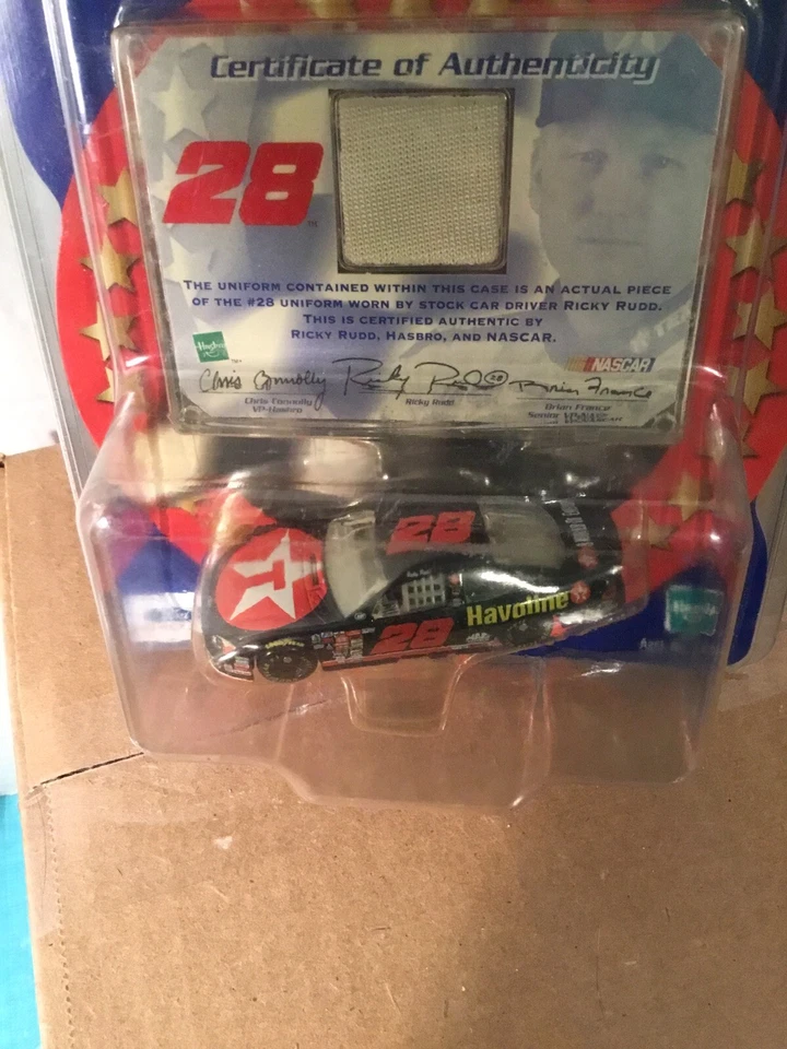 Winners Circle Ricky Rudd Team Authenticics #28 Texaco 2001 en estuche protector Foto 2 de 3
