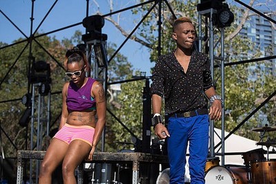 Rapper Nicky Da B performs in concert during day three of Fun Fun - Old Photo 2