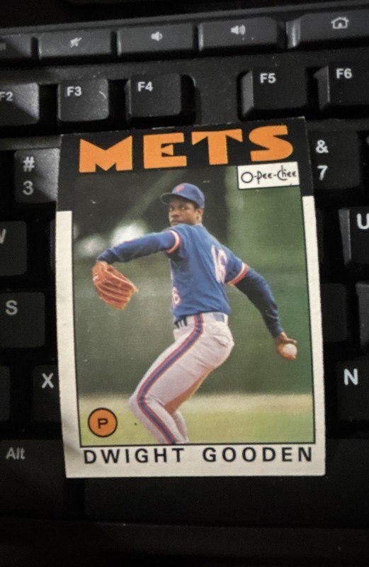 1986 O-Pee-Chee - Dwight Gooden #250
