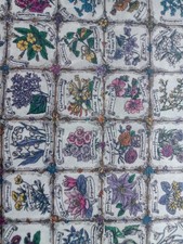 LANGUAGE OF FLOWERS A  Liberty of London Tana Lawn Approx 44 x 30 cm