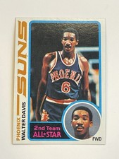 1978-79 Topps Basketball #10 - Walter Davis RC - Phoenix Suns