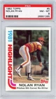 1982 TOPPS NOLAN RYAN HIGHLIGHTS #5 HOUSTON ASTROS HOF PSA 8 NM-MT