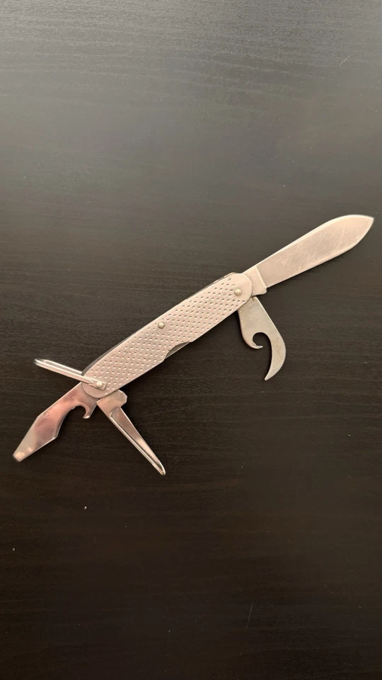 Demo Knife MIL-K-818 Folding Knife Stainless Steel Blade - image 4 of 4