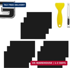 Compatible with Bowtie Emblem Wrap Kit GMC Logo Overlay Vinyl Wrap with Squeegee