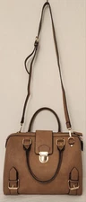 DASEIN WOMANS BARREL HANDBAG NEW without tags MISSING WRISTLET