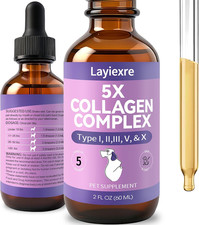 5X Liquid Collagen for Dogs Joint Pain Relief Mobility Support for Senior Dogs,